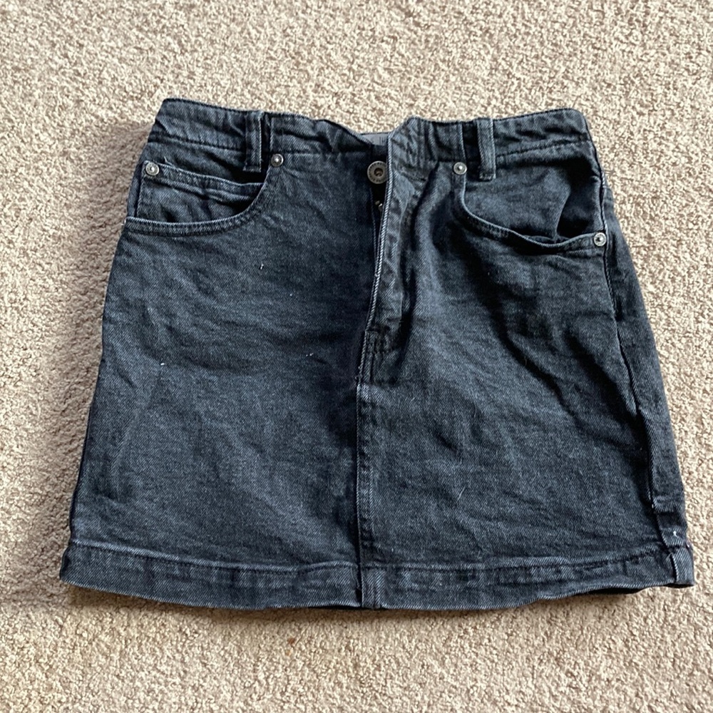 We The Free, Free People, Black Jean skirt, Size: 25